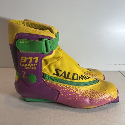 Cross Country Ski Boots SALOMON 911 Equipe Skate SNS Profil Mens