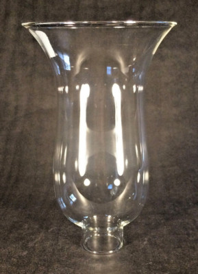 #ad Clear Glass Hurricane Lamp Shade Candle Chandelier Sconce Light 5quot; x 8 1 4quot; $22.95
