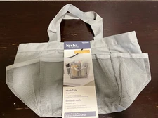 Style Selections MESH TOTE / CADDY – GRAY