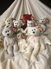 Ty beanie babies Angel Bears