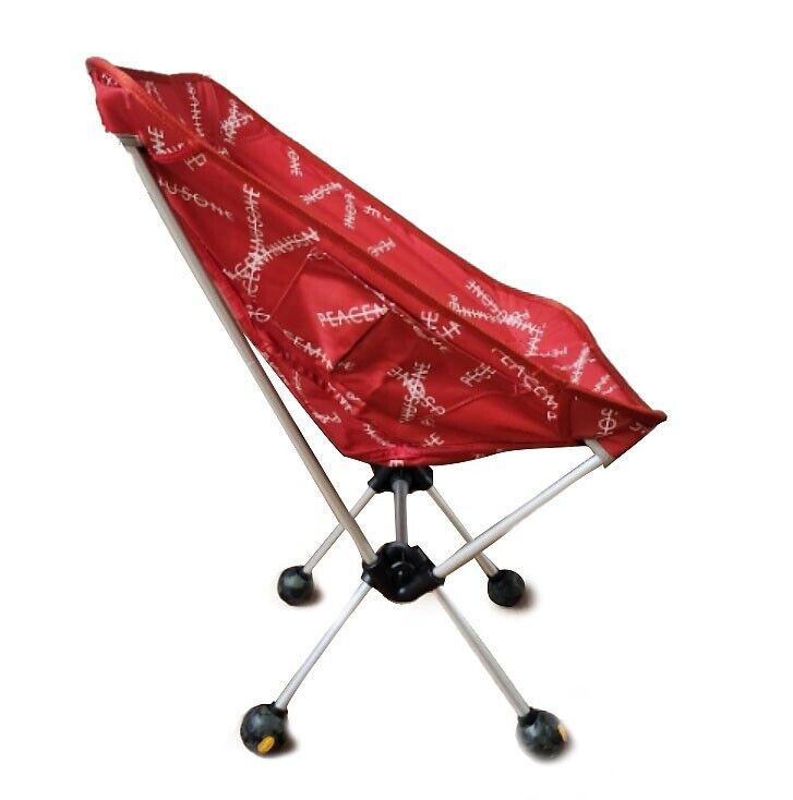 G-Dragon Peaceminusone X Helinox Camping Chair One Red Japan G-Dragon Peaceminusone X Helinox Camping Chair One Red Japan