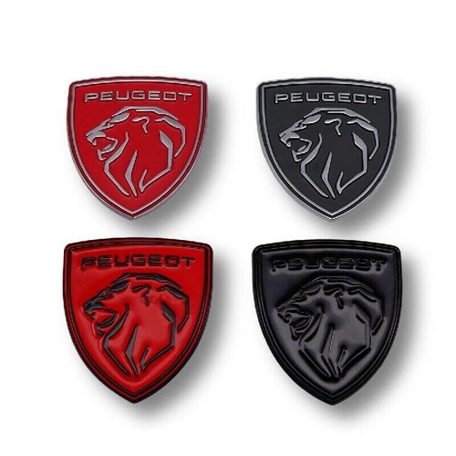 NEW Peugeot Sport 1PCS Rear LOGO Decorate Plating Emblems Metal Sticker Ornament - Picture 3 of 15