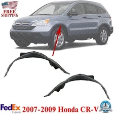 Front Fender Liner Right Passenger & Left Driver Side For 2007-2009 Honda CR-V