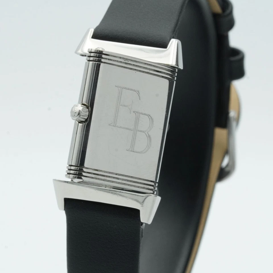 JAEGER LECOULTRE DAMEN UHR 18MM STAHL REVERSO QUARTZ 260.8.08 VINTAGE PAPIERE 2 - Bild 4 von 4