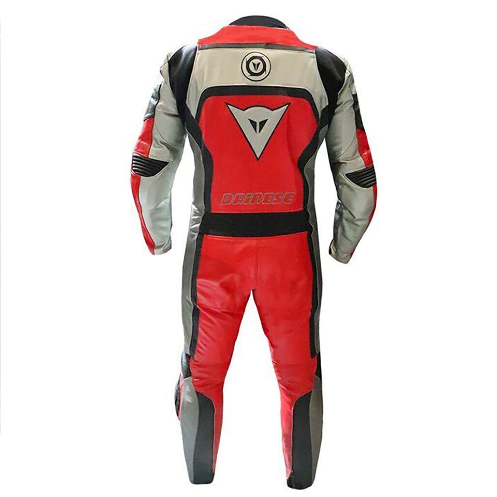 DAINESE VULCAN DIV 2PCS LEATHER SUIT DAINESE BLACK/RED/WHITE 50 | eBay