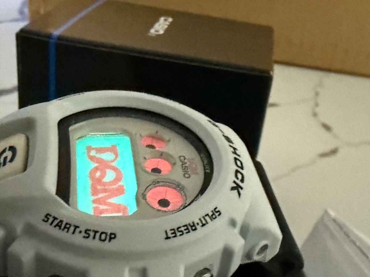 Casio G Shock DQM Daves Quality Meat DW-6900DQM-7JR Collab White