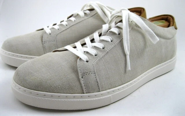 Tenis Derby Allen Edmonds "COURTSIDE" Gamuza 9 E Gris Claro (551N) Foto 3 de 4