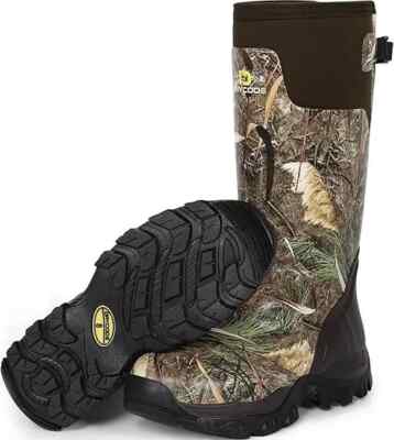 Mens Neoprene Camo Wellington Muck Wellies Boots Waterproof Hiking