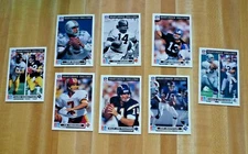  Vintage 1991 Upper Deck Domino's Pizza The Quarterbacks Trading Cards Lot of 8