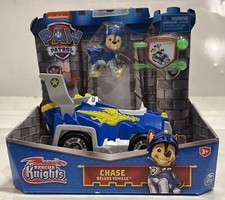 PAW PATROL RESCUE CHASE DELUXE CRUISER VEHICLE  FIGURE COMPLETE SET TOY NEW