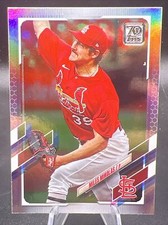 2021 Topps Series 1 Base Rainbow Foil #181 Miles Mikolas - St. Louis Cardinals