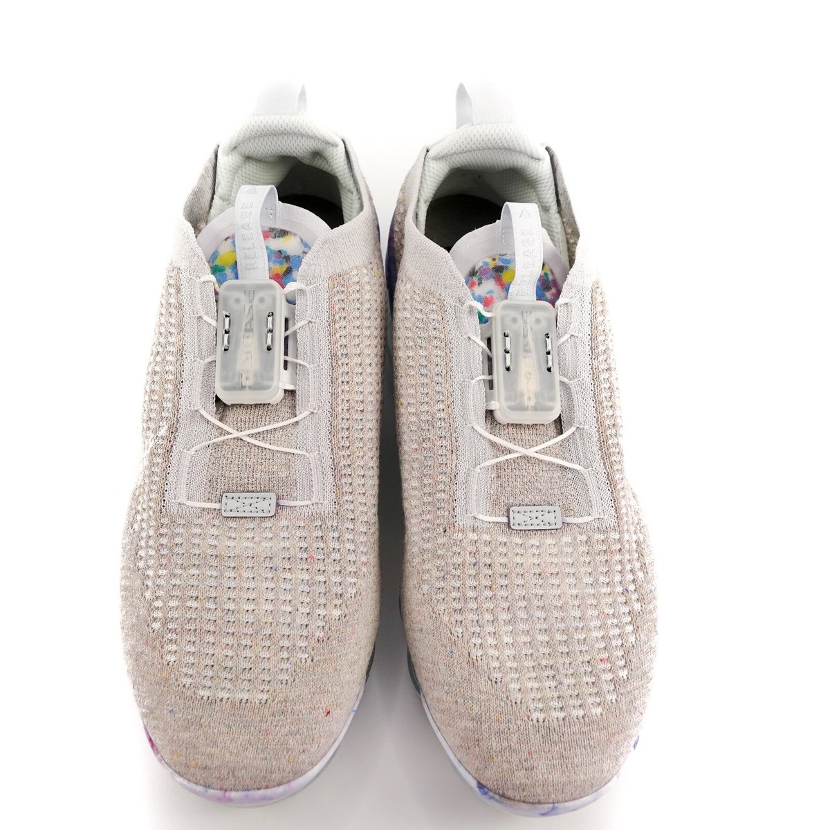 Nike Shoes Men 7.5 Air VaporMax 2020 Flyknit Summit White CJ6740-100 Sneakers NIKE Air VaporMax 2020 FK CJ6740 100 - Shiekh main image 2