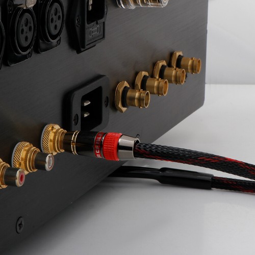 Cable divisor de audio 6N OFC de cobre puro HiFi RCA macho a 2 RCA hembra - Imagen 3 de 10