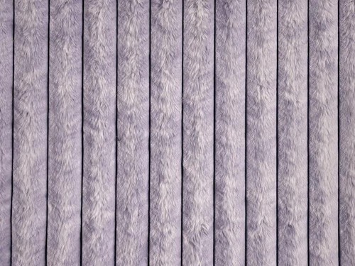 Super Luxury Frosted Cord Faux Fur Fabric Material LILAC - Picture 2 of 5