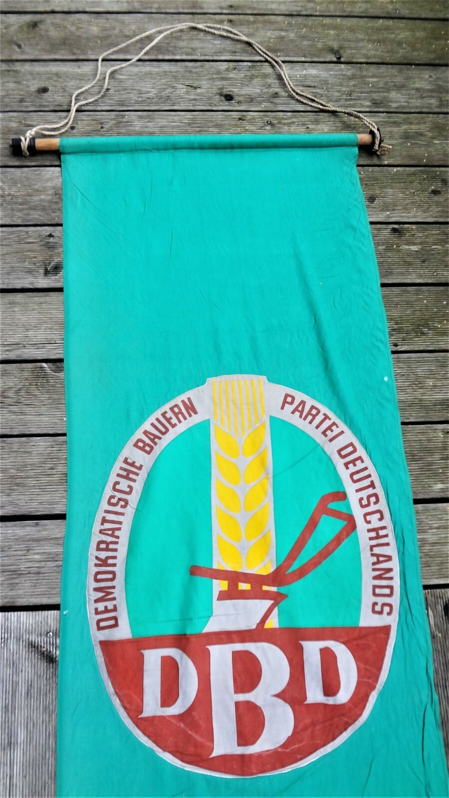 Echt Alte Dbd Fahne Demokratische Bauern Partei Deutschlands 175cm X 64cm Gunstigste Outlet Angebote Mediguru Com