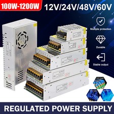Switch Power Supply Transformer AC 110V To DC 12V 24V 48V Adapter For LED Strip