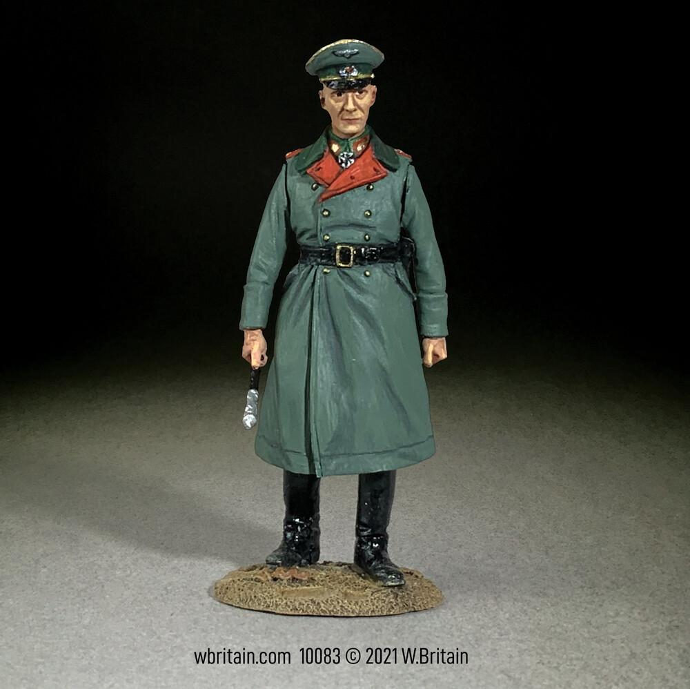 BRITAINS SOLDIERS 10083 - German Generalfeldmarschall Erwin Rommel, 1944