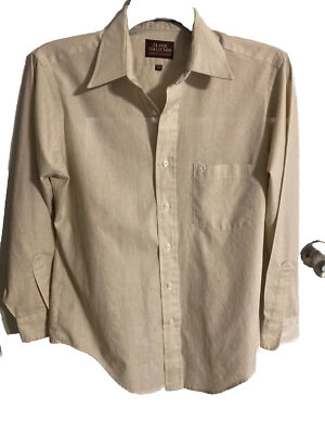 Classic Collection single needle tailoring mens 15 1/2 button down LS shirt  | eBay