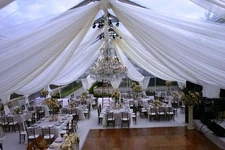 Ceiling Draping Sheer Chiffon Voile Drape Panel Backdrop Wall Divider Wedding 