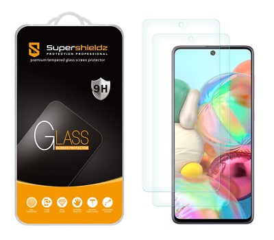 2X Supershieldz Tempered Glass Screen Protector for Samsung Galaxy A71 (4G Ver.)
