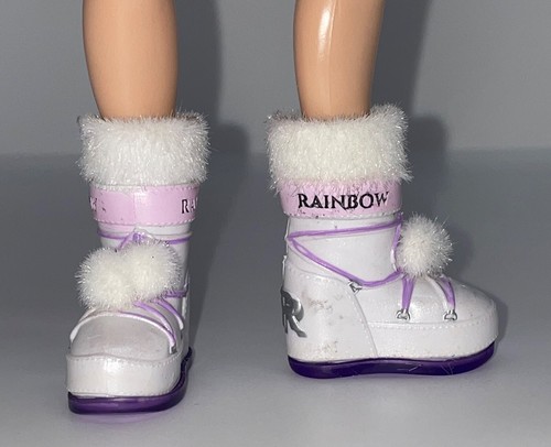 Rainbow High Winter Break Violet Willow Doll Outfit Replacement Snow Boots Shoes