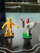 Vintage D D Dungeons Dragons Metal Miniature painted lot 70s ghost demon as is