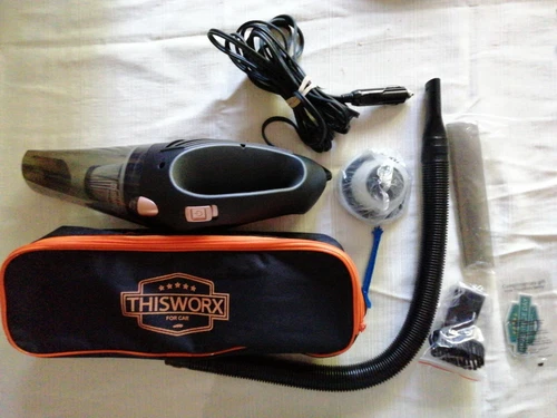 ThisWorx Car Vacuum Cleaner, Portable Handheld Mini Vacuum Cleaner w/ 16ft Cord