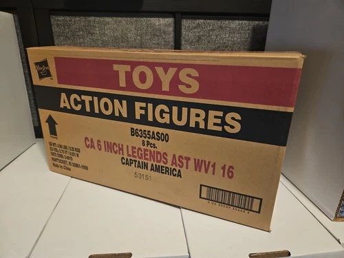 Marvel Legends Capitán América Estuche Sellado de Fábrica Wave 1 2016
