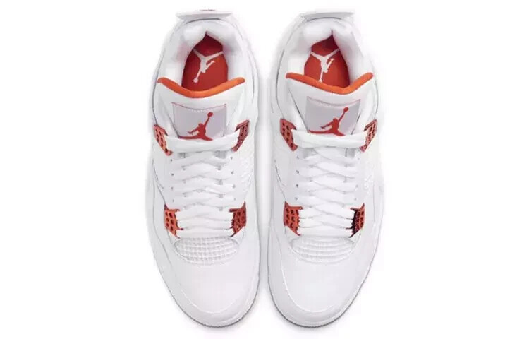 シューズ(男性用) AIR JORDAN 4 RETRO ORANGE NIKE AIR JORDAN 4 RETRO METALLIC ORANGE US 13 MENS BRAND NEW