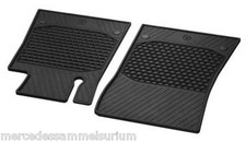 Mercedes Benz Original Gummi Fussmatten R 172 SLK RHD Schwarz Neu OVP Mercedes Benz Original Gummi Fussmatten R 172 SLK RHD Schwarz Neu OVP