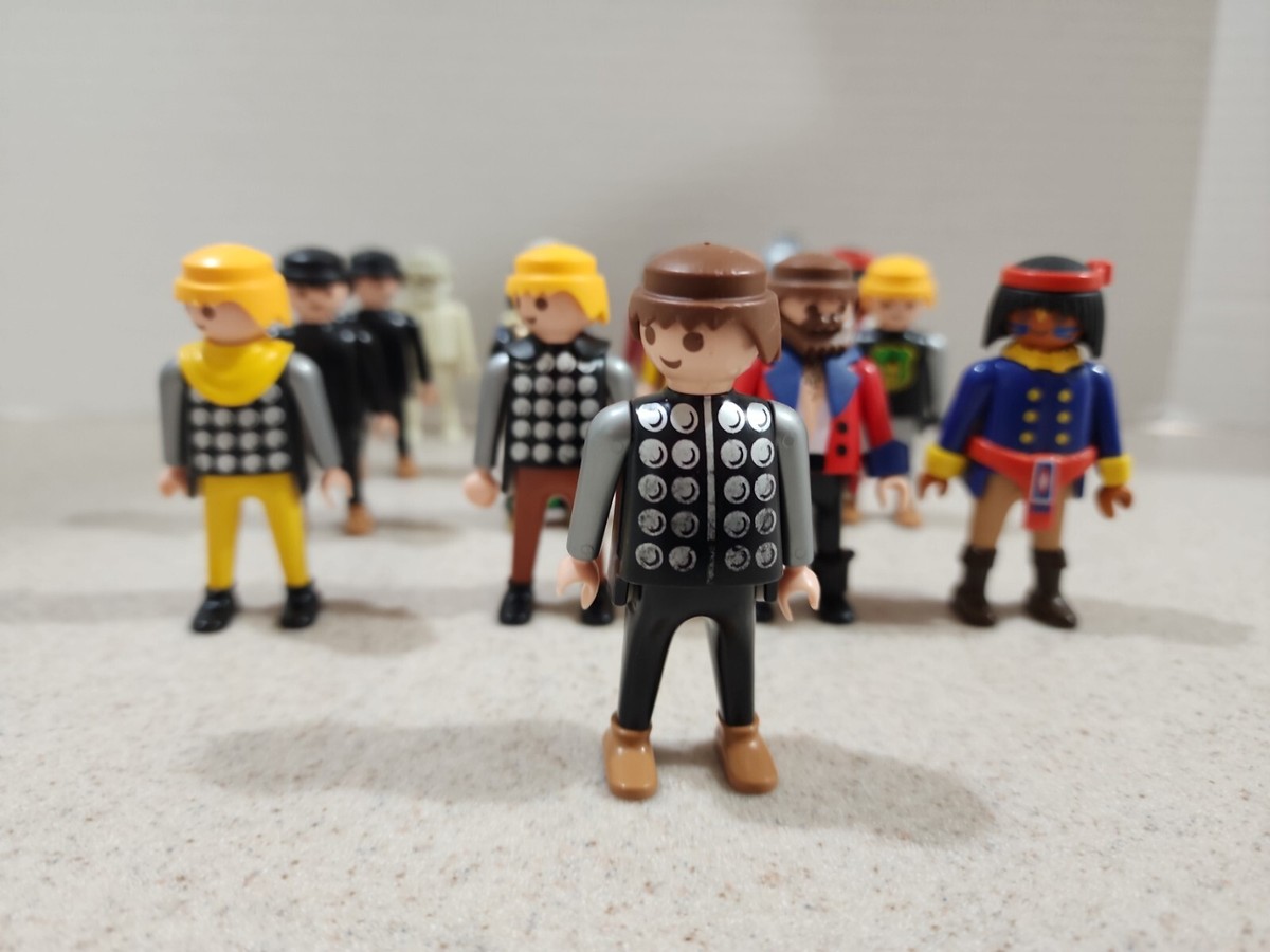 廃盤品　playmobil 3233 庭師　希少 Playmobil 3251 v1 Difficult Set Antique Indian Warrior