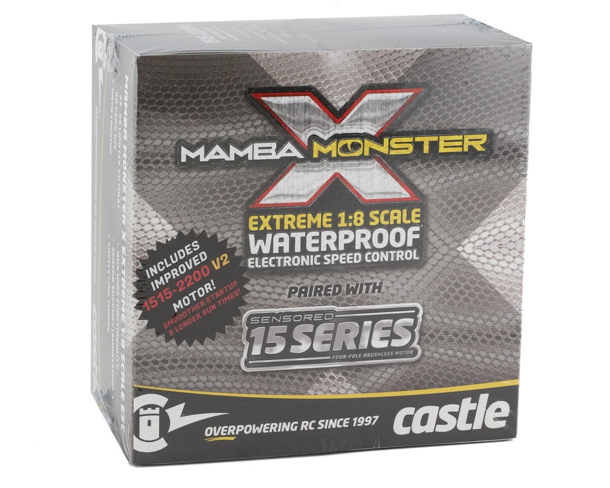 Castle 1515 Motor Castle 1515 2200KV Brushless Motor For 1/8 RC