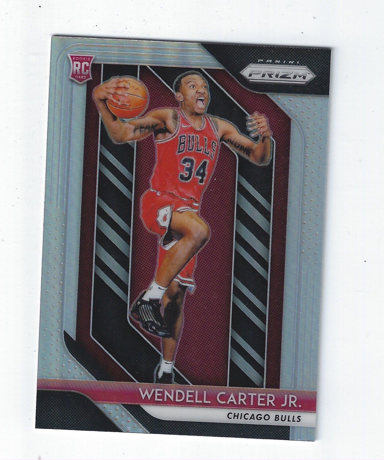 2018-19 Panini Prizm Prizms Silver #80 Wendell Carter Jr.