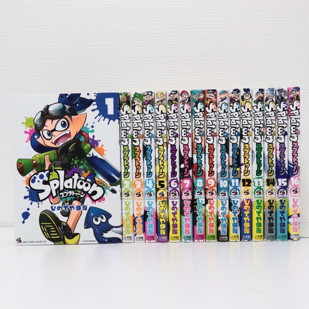 in Japanese ] Splatoon vol. 1-16 Comic Set Manga Sankichi