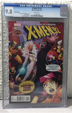 2015 - X-MAN '92 #1 - WHITE PAGES - DAVID NAKAYAMA VAMPIRE COVER CGC 9.8
