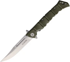 Cold Steel Medium Luzon Linerlock OD Green Folding 8Cr13 Pocket Knife 
