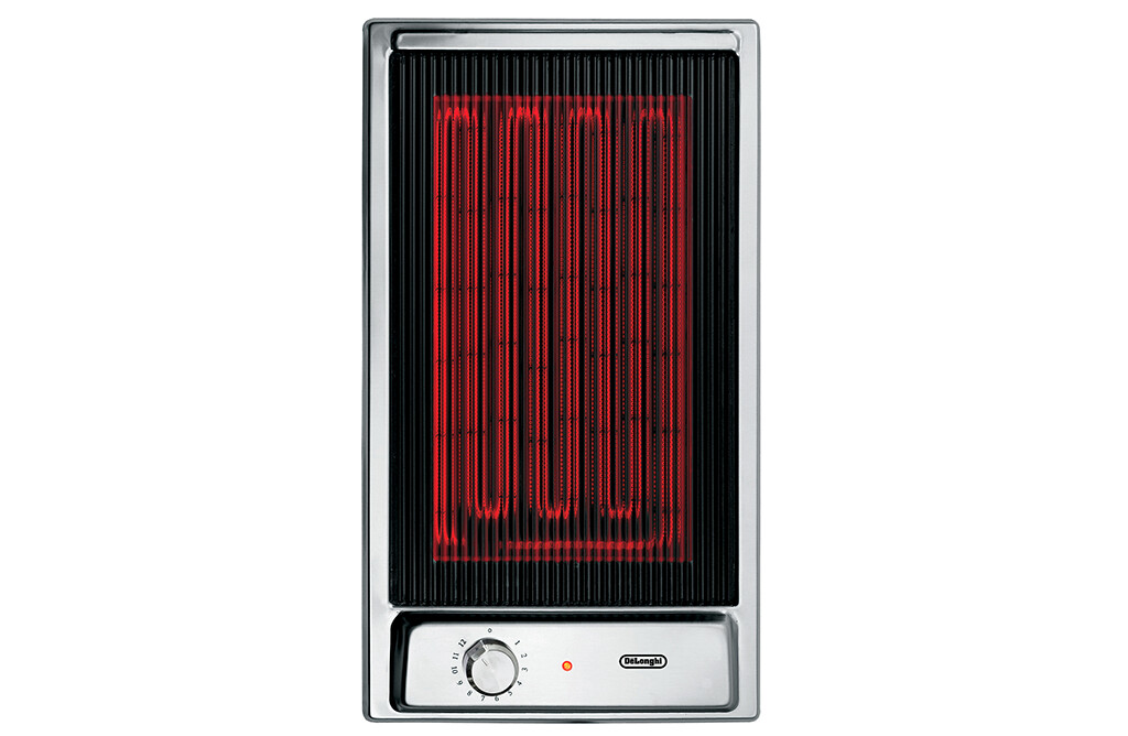 DELONGHI GVI13/2 BISTECCHIERA 1 ZONA VETROCERAMICA INOX