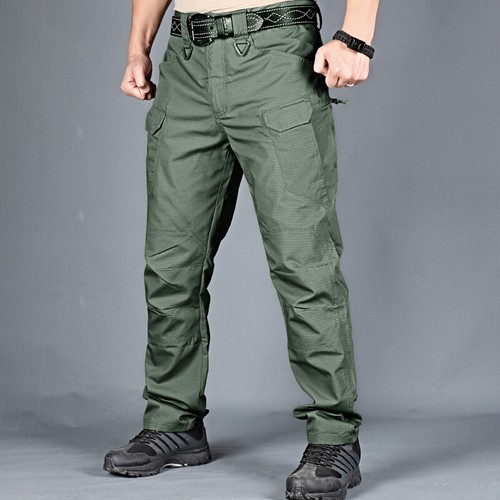 Tactical Mens Cargo pants Waterproof Work Hiking Combat Outdoor Trousers Pants - Picture 13 of 27