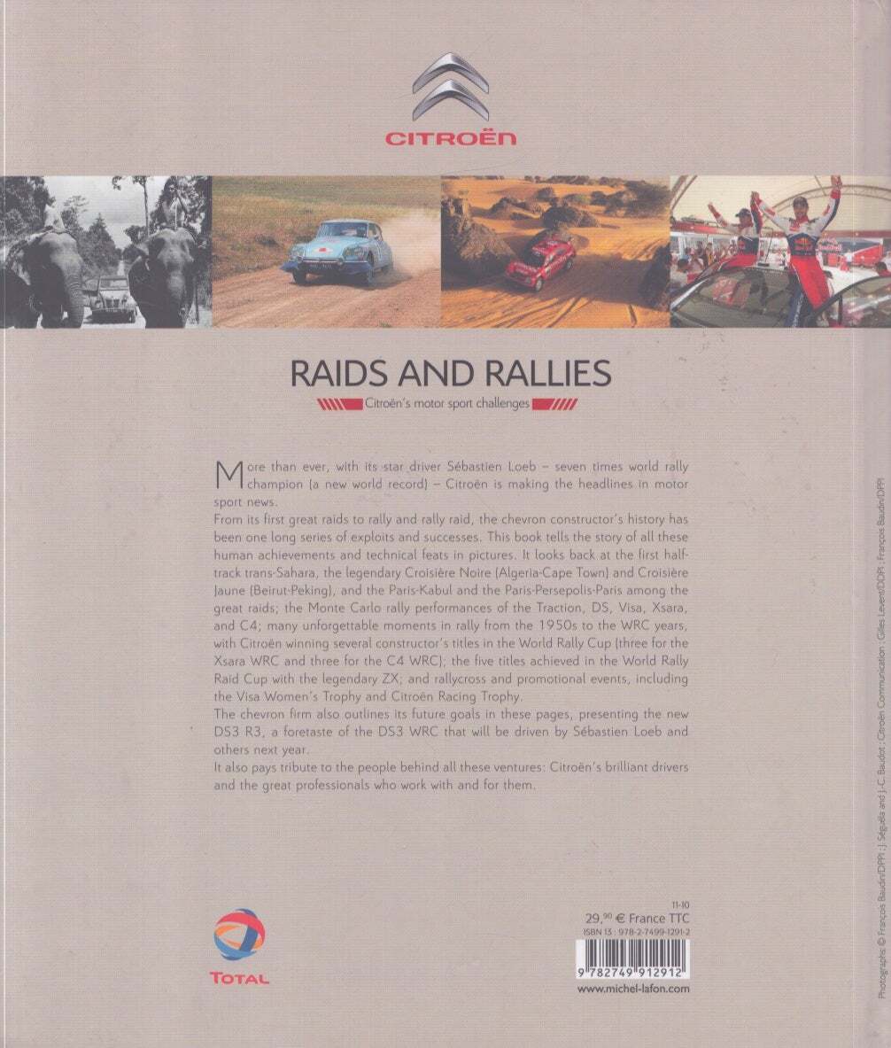 ｉ Raids and Rallies Citroën's Motor Sport Challenges / 2010 | eBay