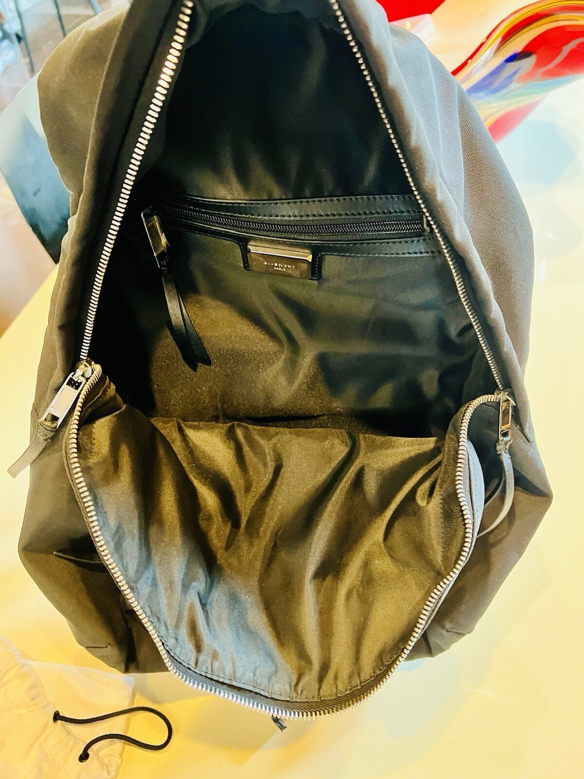 Givenchy Black Tech Medium Back Pack - image 4