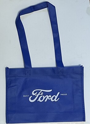 Built Ford Proud Blue Reusable Tote Bag 2024 Rolex 24 Daytona 2 Handles Straps