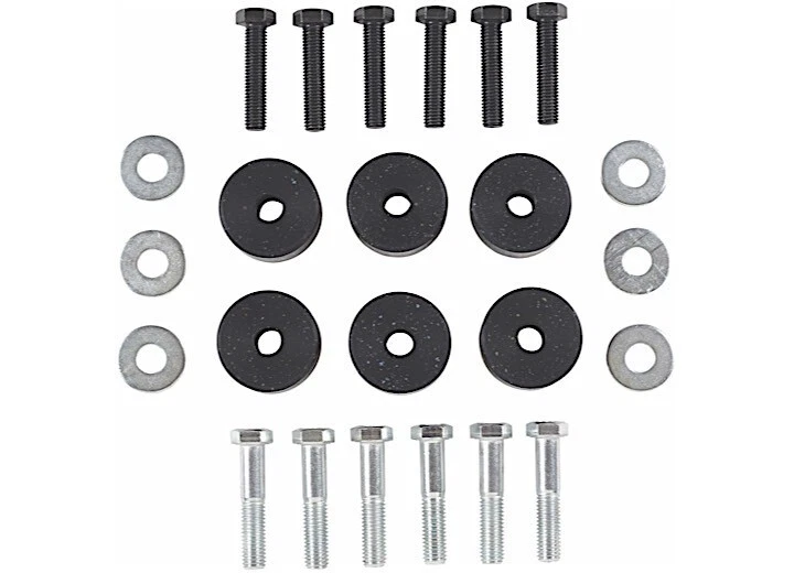 Kit de espaciadores de caída de caja de transferencia Rubicon Express de 1" para Jeep Wrangler 87-06 YJ TJ Foto 2 de 4