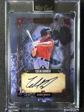 2024 Wild Card Baseball  5 Card Draw  Colin Barber Auto #2/2