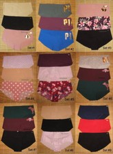3 Victoria's Secret Pink Raw Cut Panties HIPSTER Large You choose set