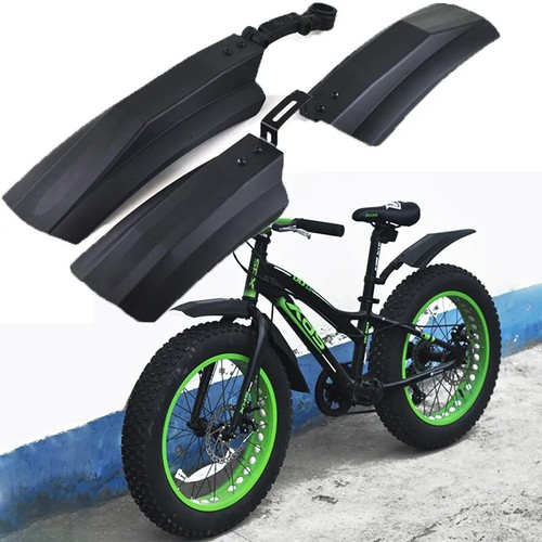 Snow Bicycle mudguard 20 inch 26inch Fat bike Fender 2pcs Front Rear Mud Guard