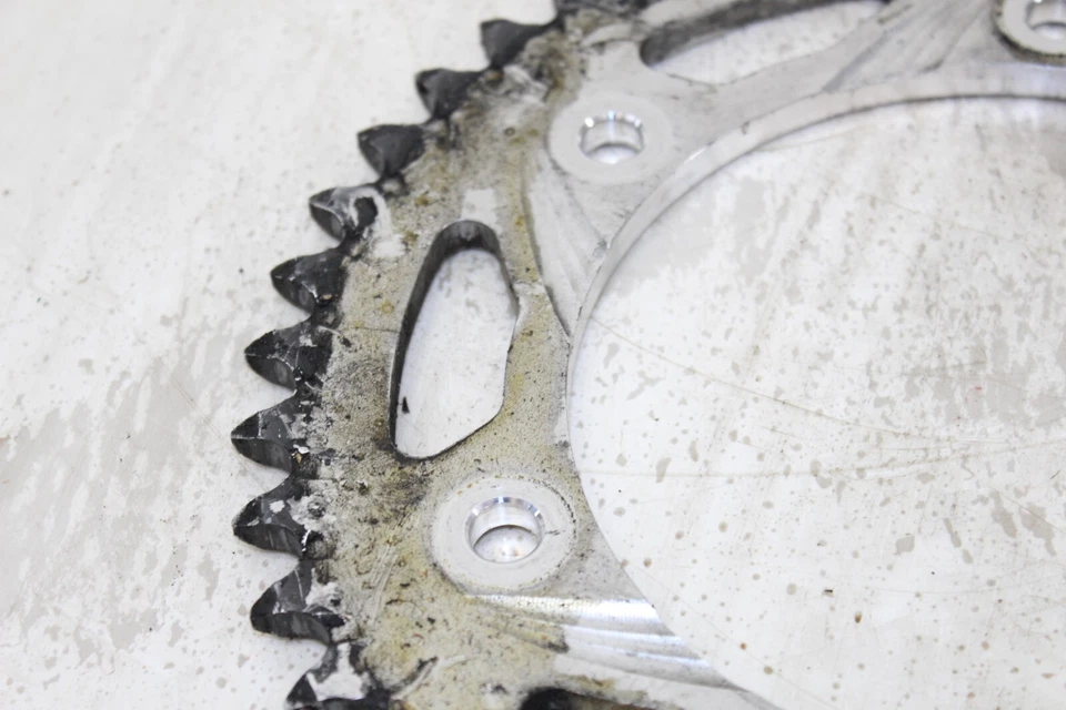 01-06 HONDA CBR600F4I CBR 600 F4i REAR BACK VÓRTICE PIÑÓN ENGRANAJE 45 DIENTES Foto 3 de 4