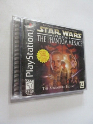 Playstation Star Wars Episode 1 The Phantom Menace