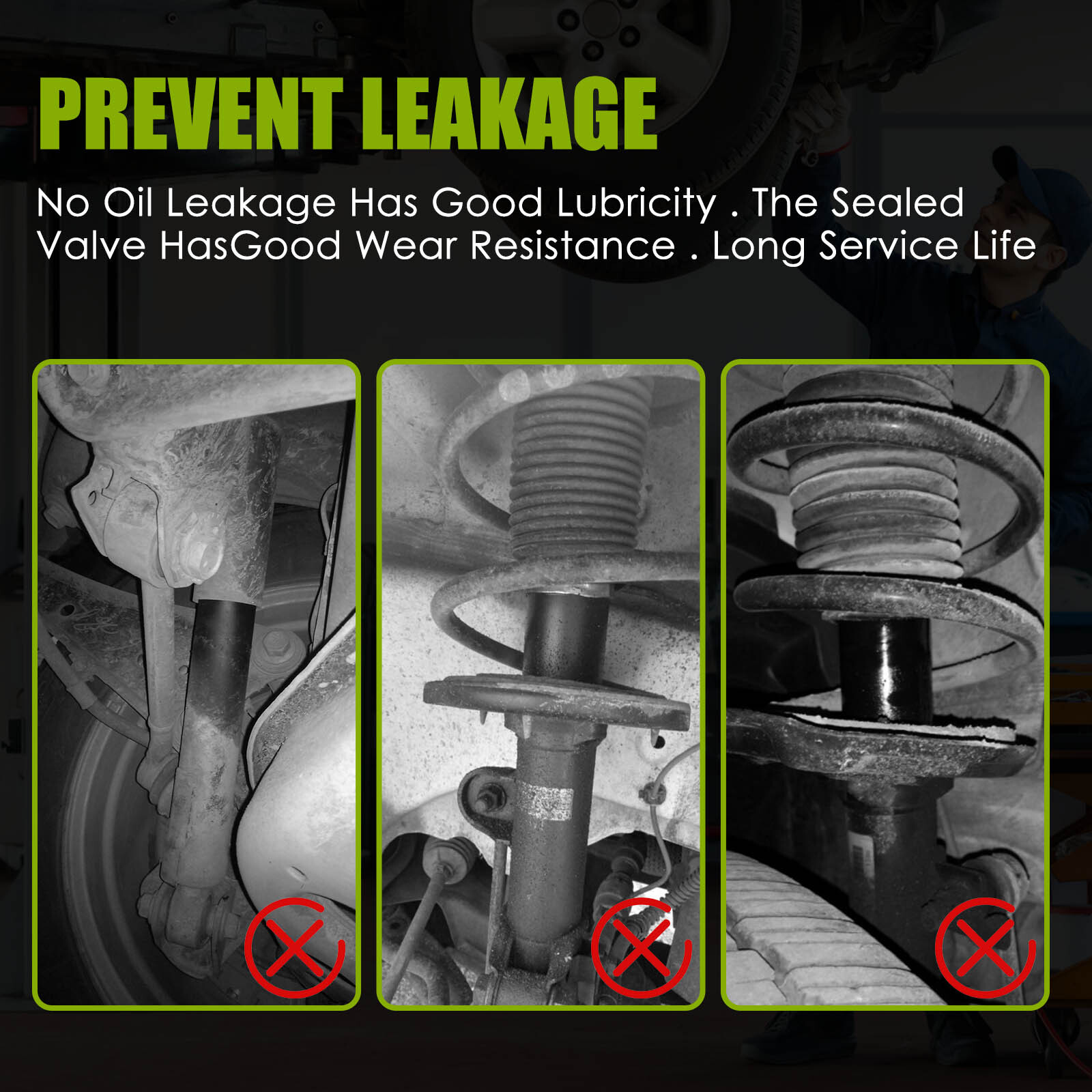 Conjunto de amortiguadores delanteros para Toyota Corolla 2003-2008, juego de 2