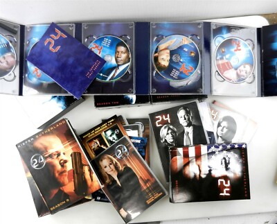 DVD Kiefer Sutherland '24' Season 1,2,3,4,5,6 Foldout, Complete