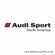 Audi Sport North America Sticker Decal A4 S4 S3 Tt R8 A6 Q5 Q7 A3 Rs5 S5 Rs Pair